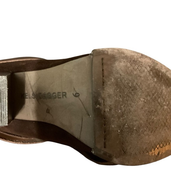 Kelsi Dagger Zena Suede Western Fringed Heeled Bootie - Picture 6 of 11